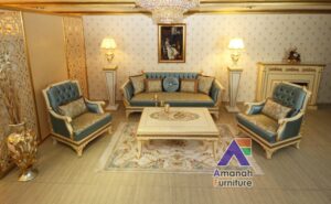 Set Sofa Ruang Tamu Mewah Munchen Jepara